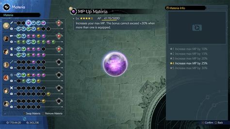 Final Fantasy VII Materia Guide .
